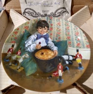Little Jack Horner plate